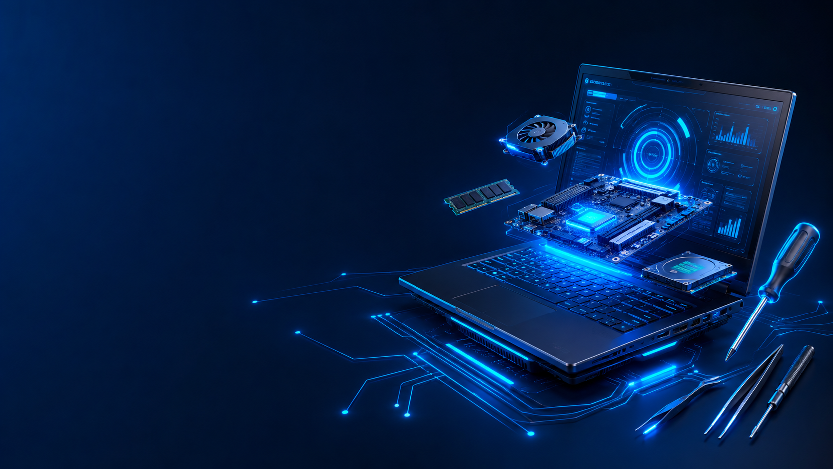 High-performance PC hardware and genuine parts
